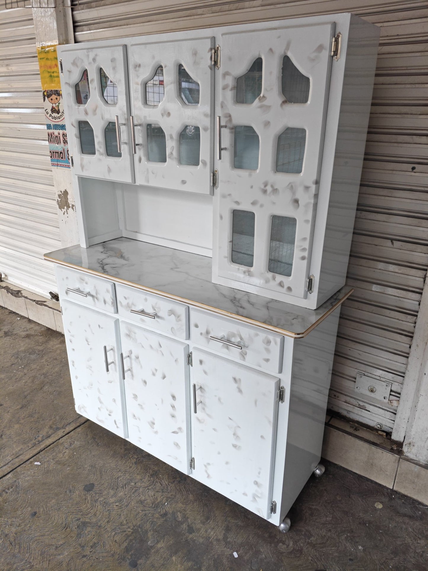 Alacena Eco Francisco 120 cm 2 pzs. - Muebleria Paty