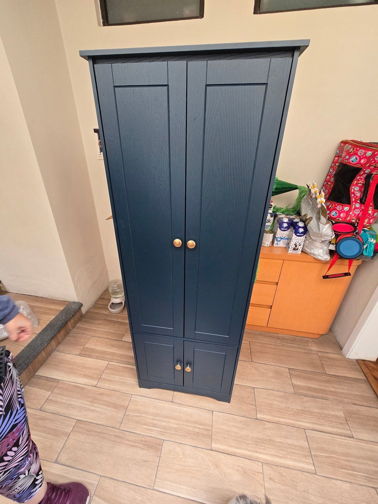 Alacena Zurich azul - Muebleria Paty