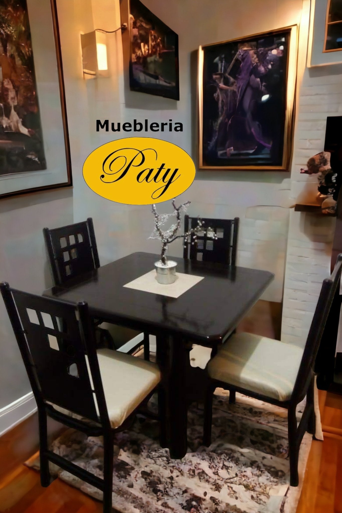 Antecomedor Ibiza 4 personas. - Muebleria Paty