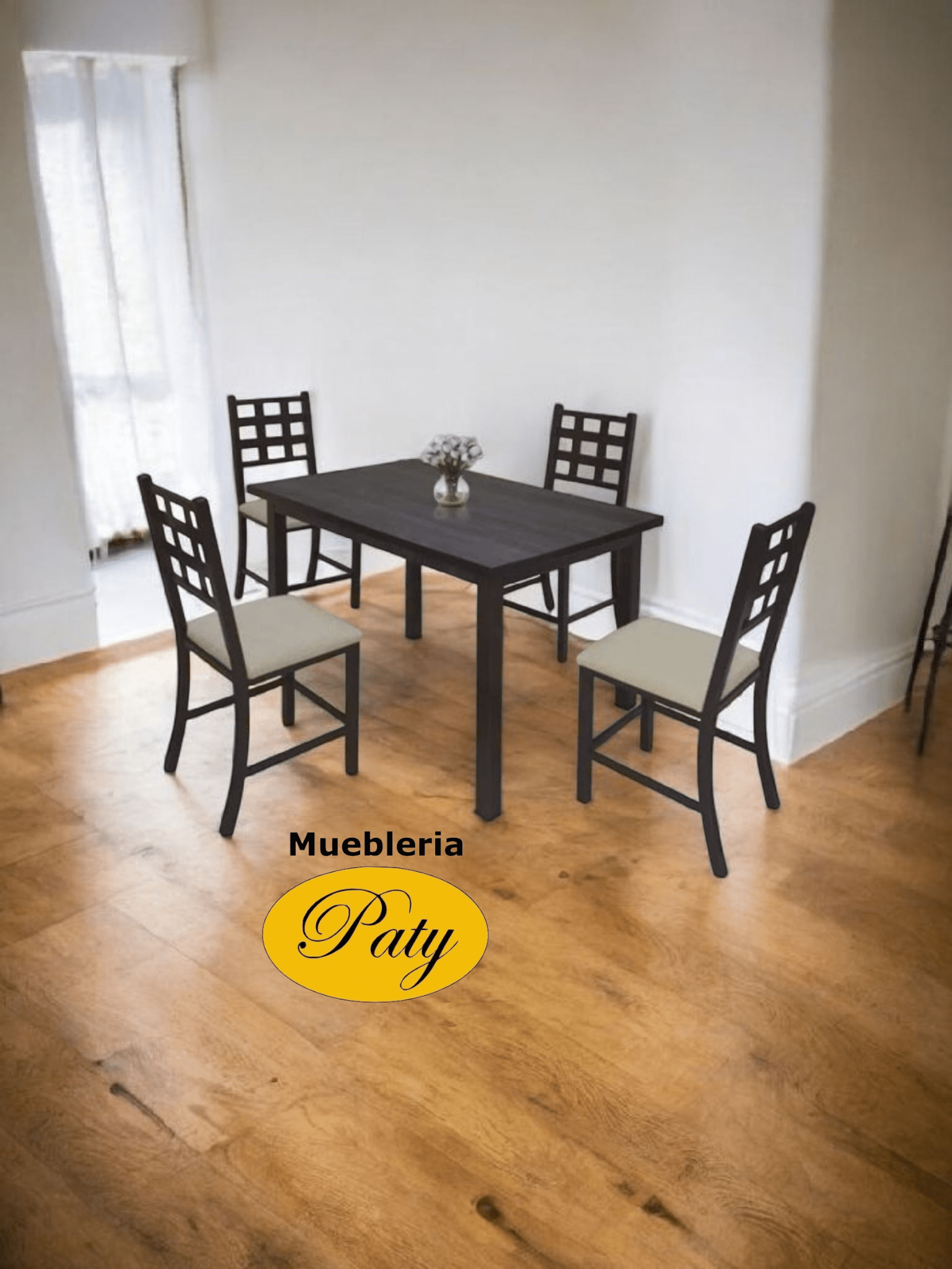 Antecomedor Palermo 4 personas - Muebleria Paty