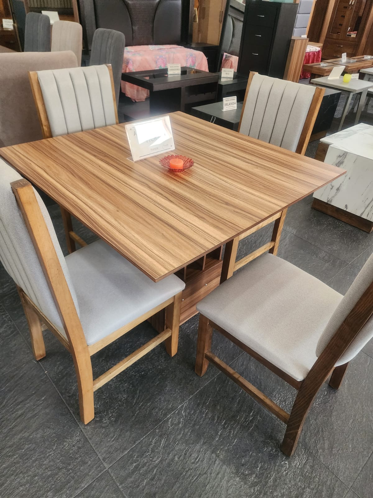 Antecomedor Viky 4 personas - Muebleria Paty