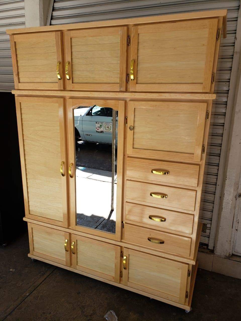 Armario - Ropero Madera Abatible - Muebleria Paty