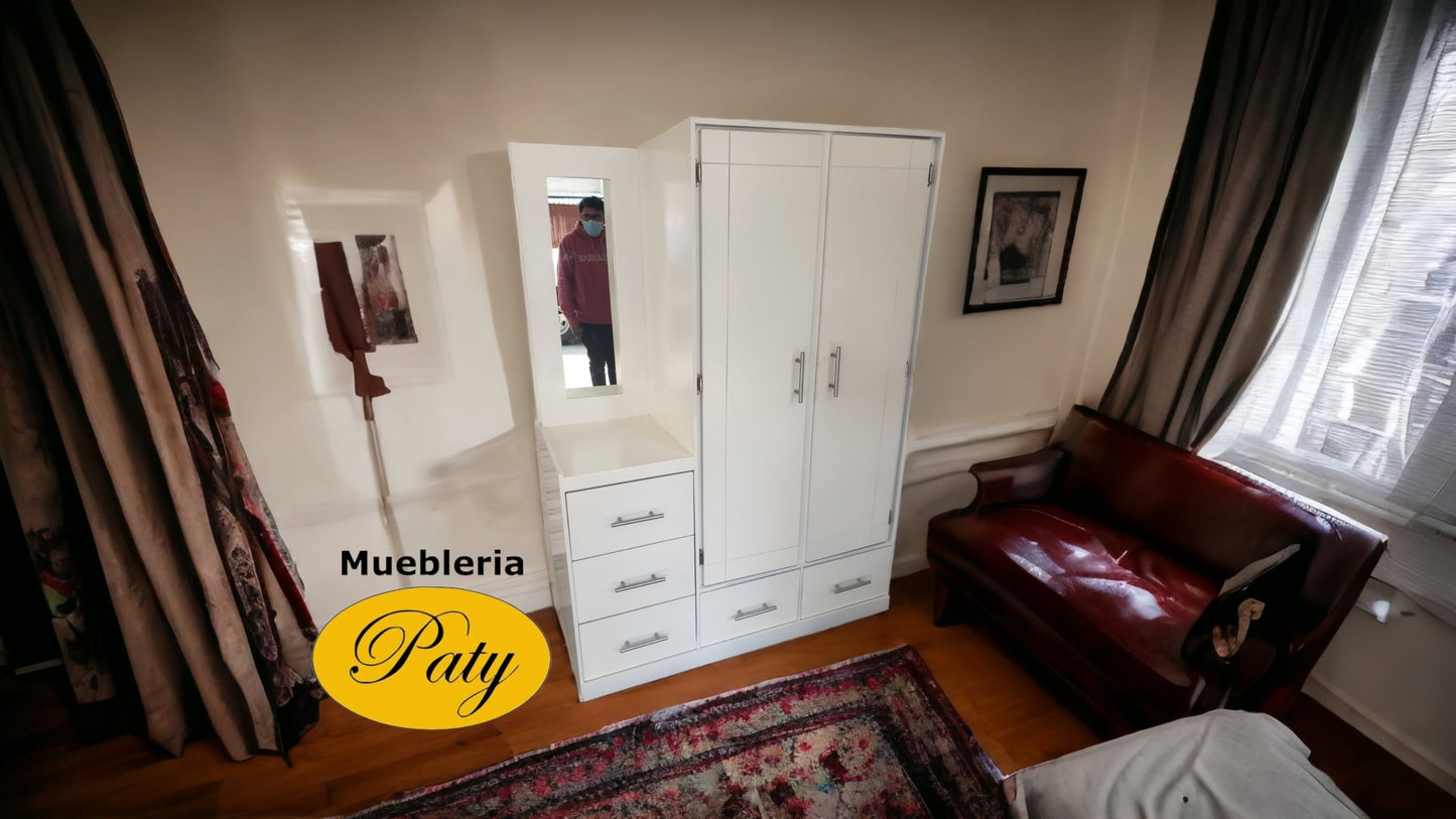 Armario - Ropero Tocador Varón - Muebleria Paty