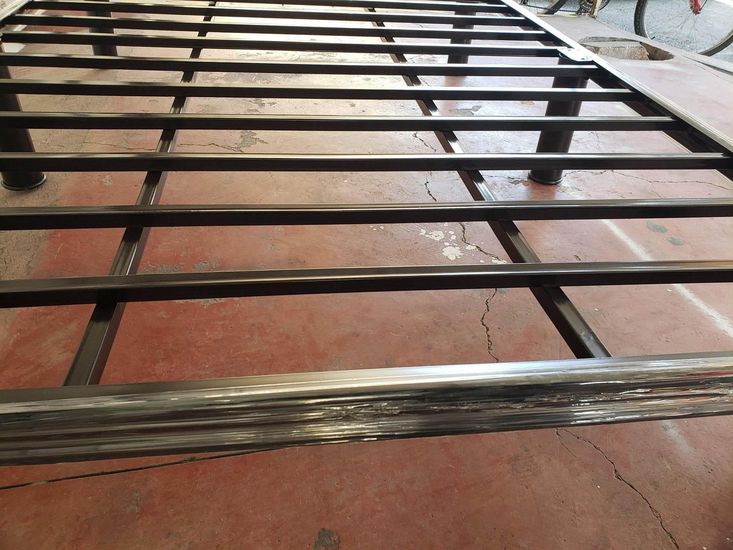 Base Tubular Matrimonial - Muebleria Paty