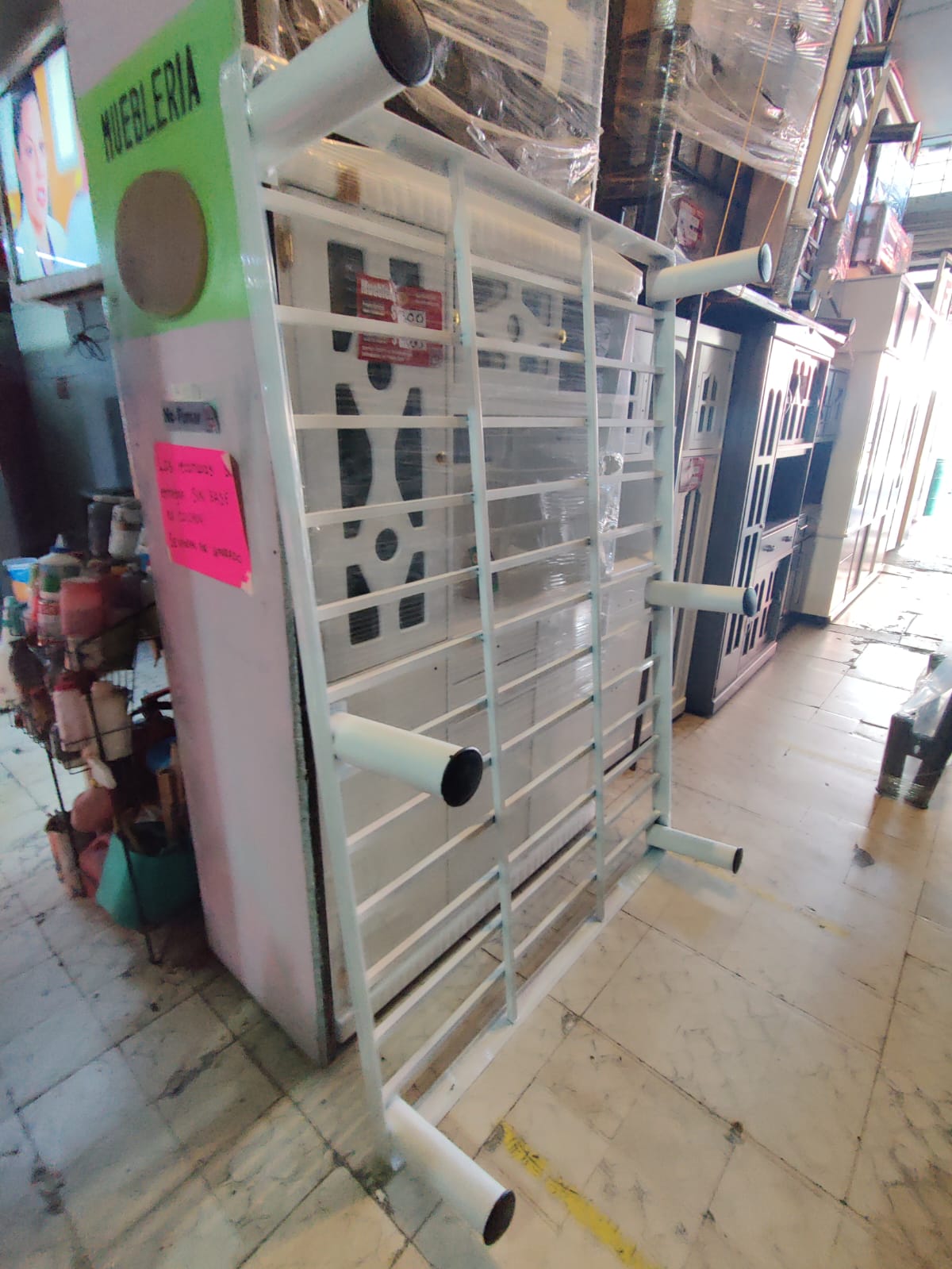 Base Tubular Matrimonial - Muebleria Paty