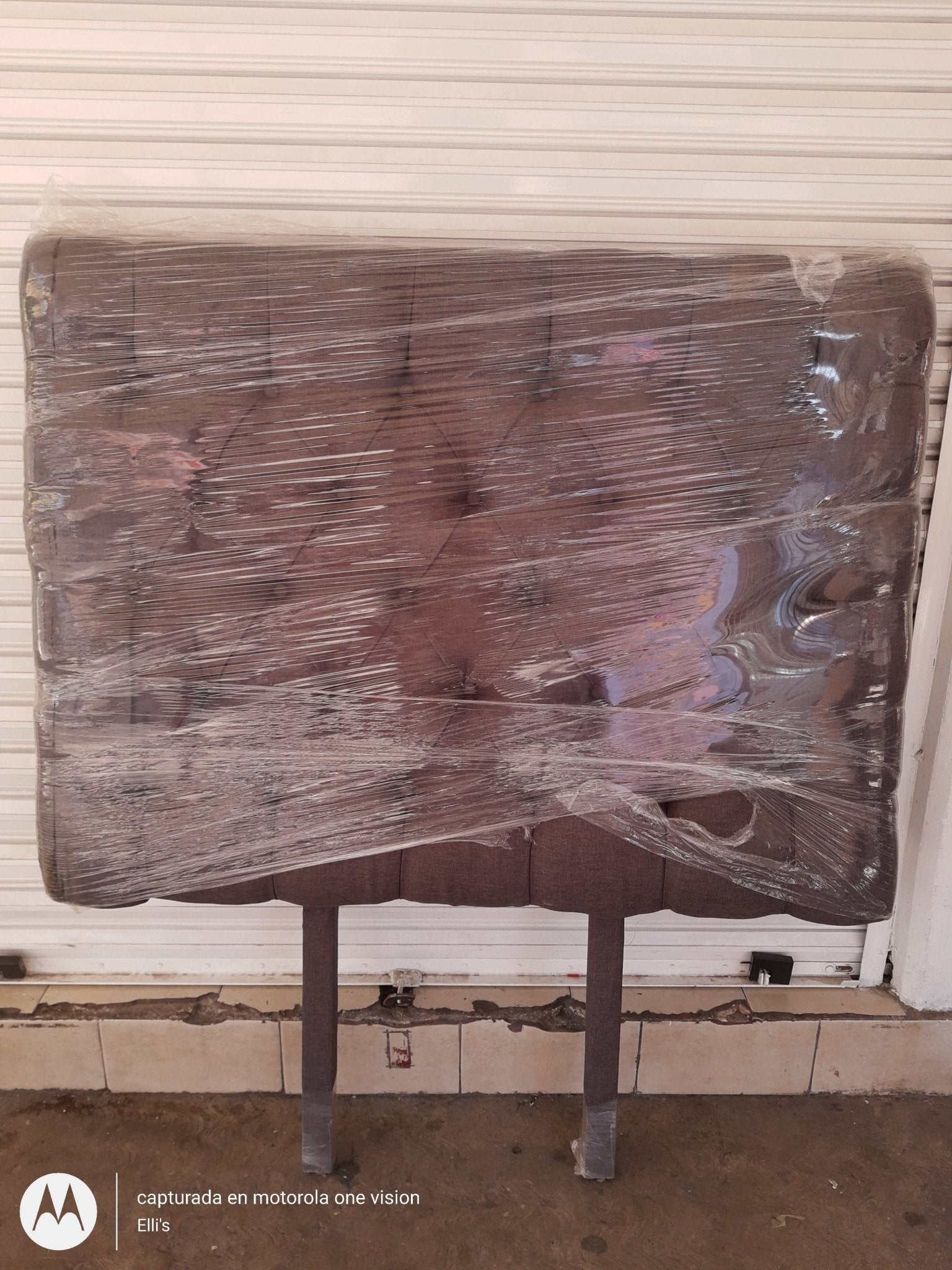 Cabecera Matrimonial Capitonada - Muebleria Paty