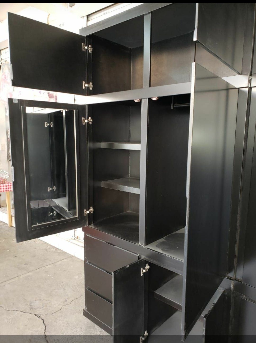 Clóset Moderno 2.40 desmontable - Muebleria Paty