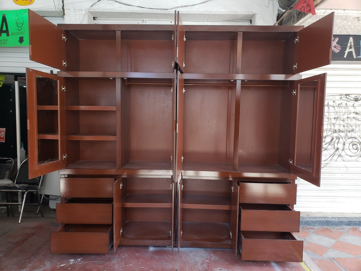 Clóset Moderno 2.40 desmontable - Muebleria Paty