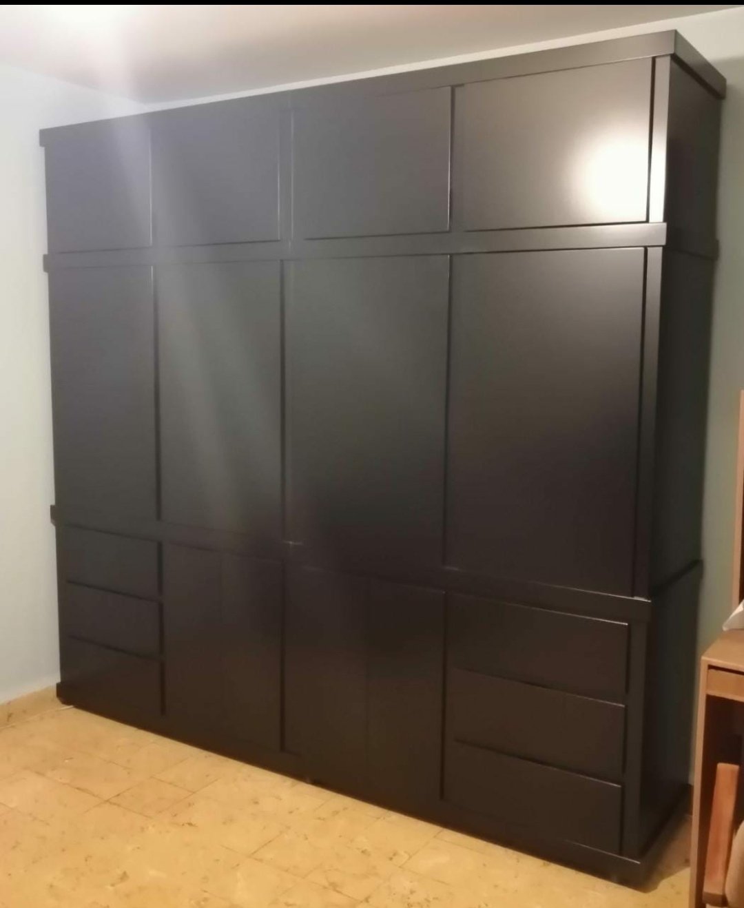 Clóset Moderno 2.40 desmontable - Muebleria Paty