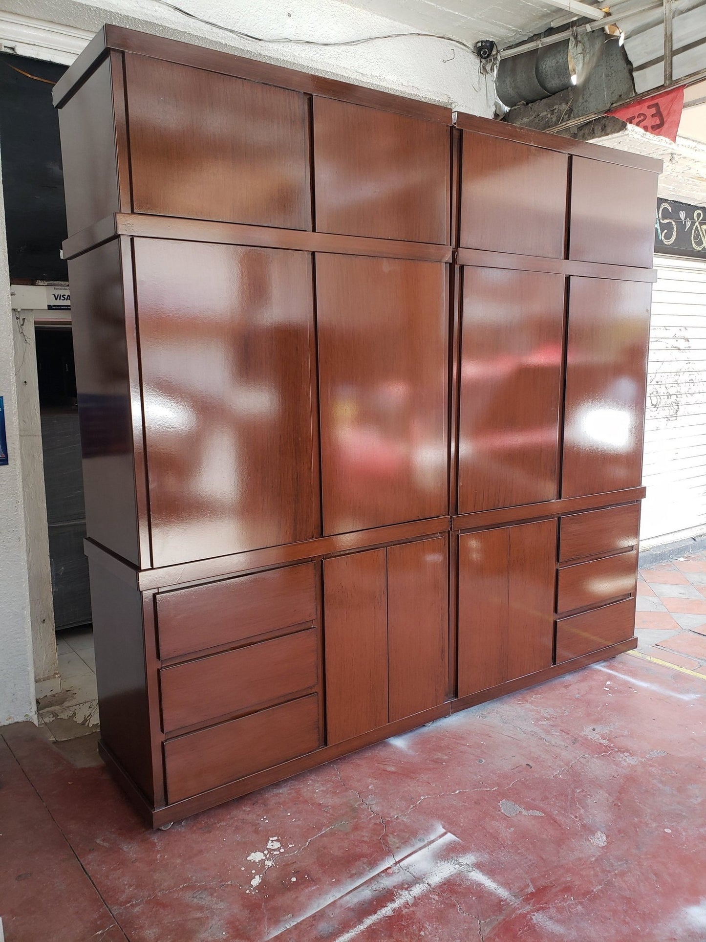 Clóset Moderno 2.40 desmontable - Muebleria Paty