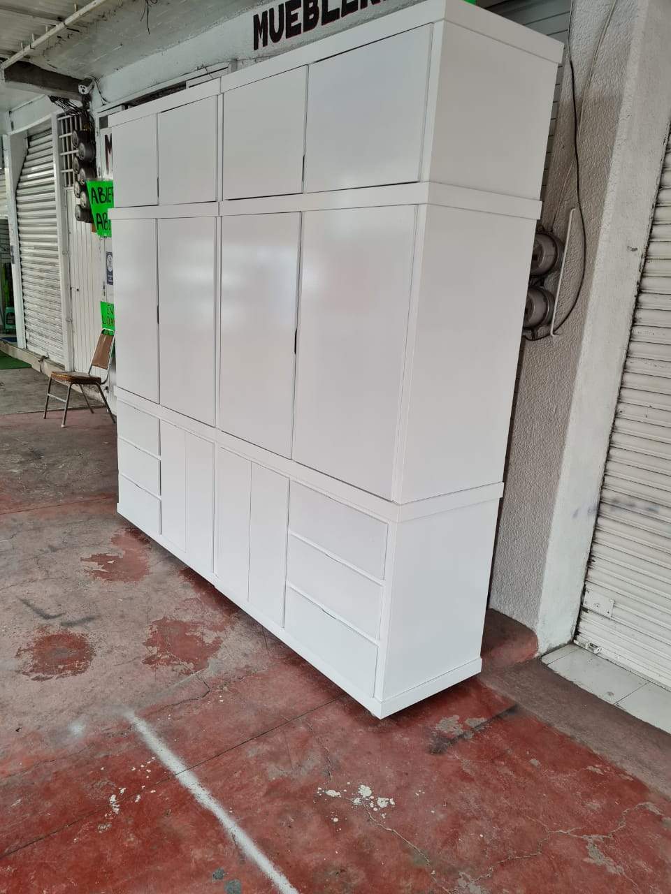 Clóset Moderno 2.40 desmontable - Muebleria Paty