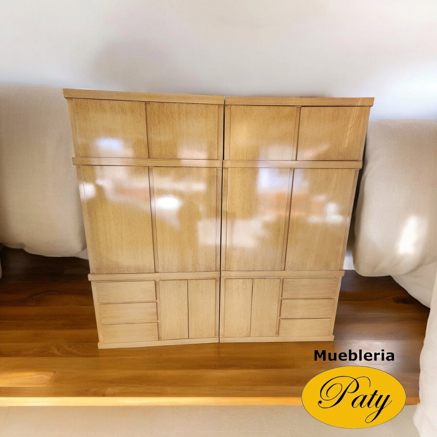 Clóset Moderno 2.40 desmontable - Muebleria Paty