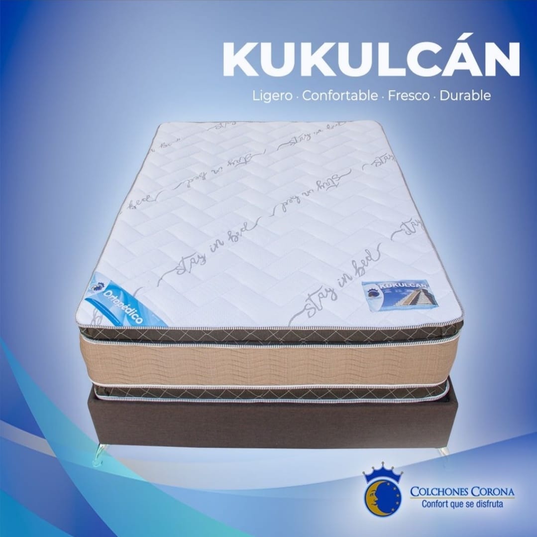 Colchón Corona Kukulcan - Muebleria Paty