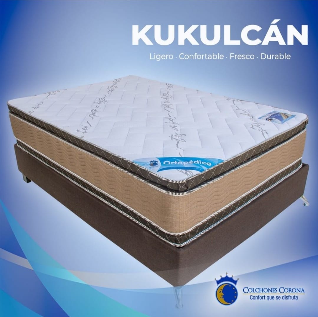 Colchón Corona Kukulcan - Muebleria Paty