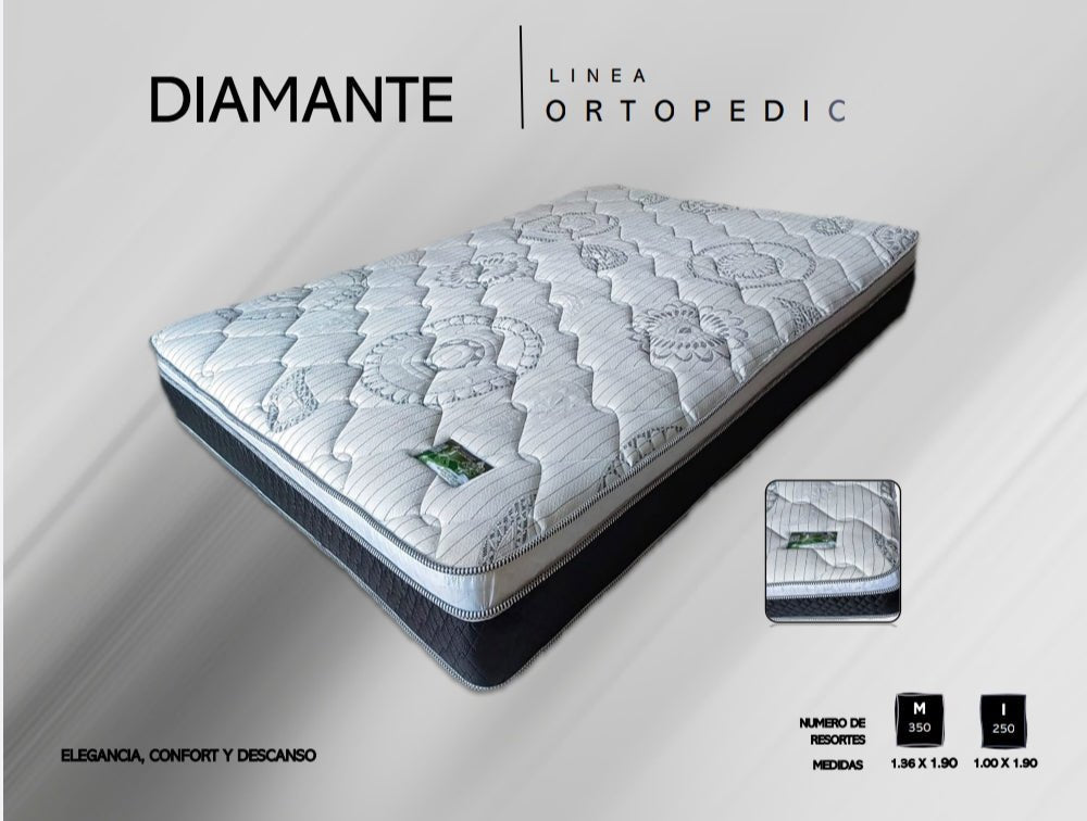 Colchón Icroz Diamante - Muebleria Paty