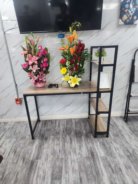 Escritorio con repisas - Muebleria Paty