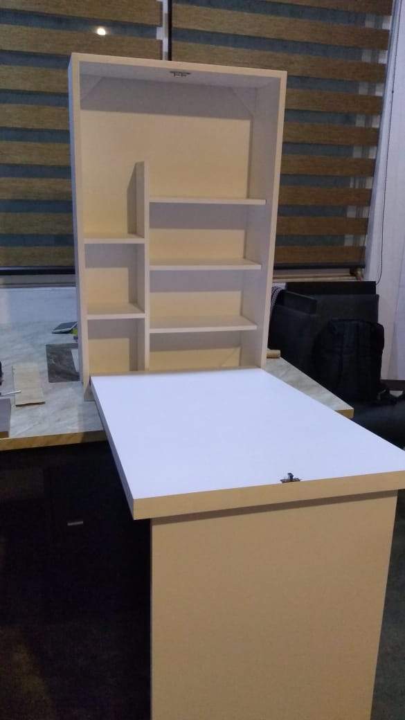 Escritorio Flotante mesa plegable de pared - Muebleria Paty