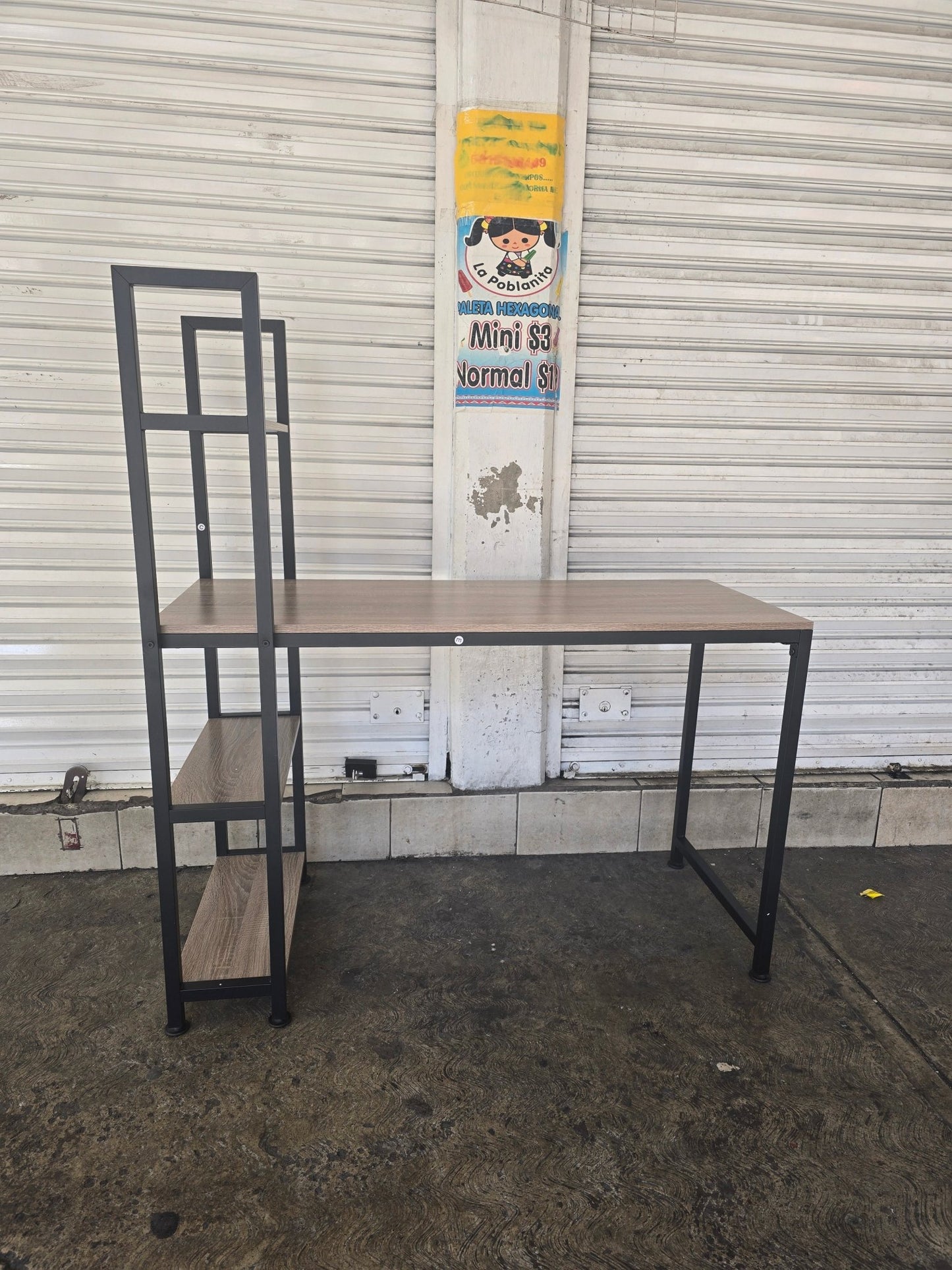 Escritorio tipo Industrial Gus - Muebleria Paty