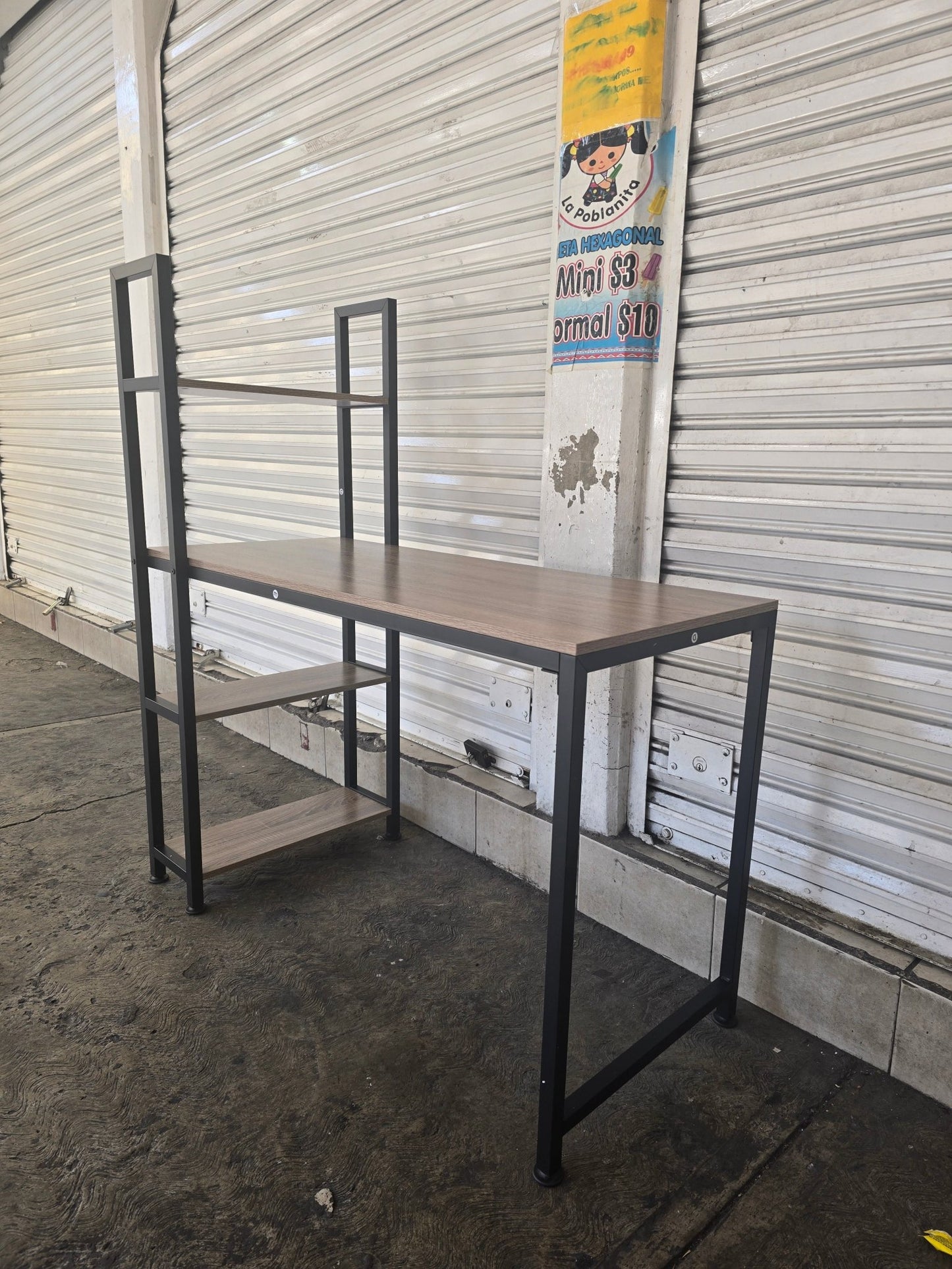 Escritorio tipo Industrial Gus - Muebleria Paty