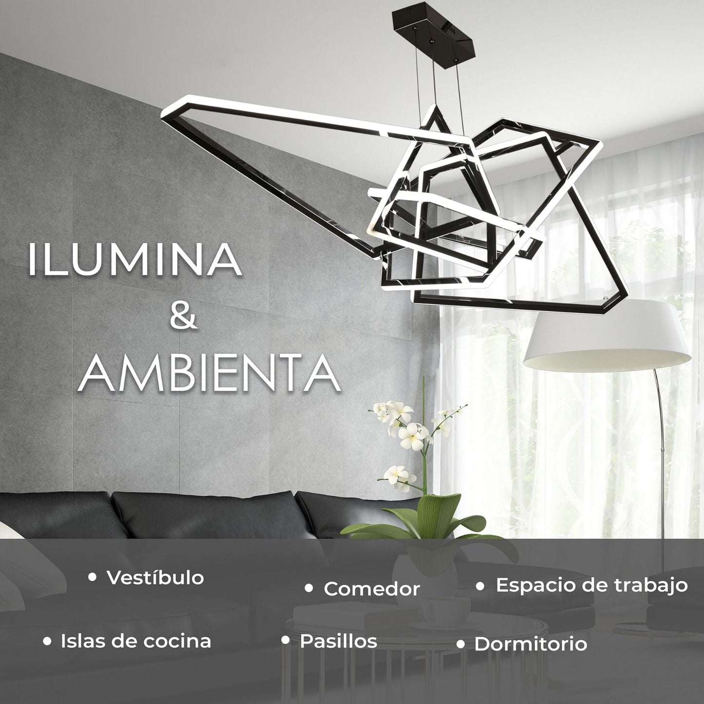 Lampara TK - 11 - Muebleria Paty