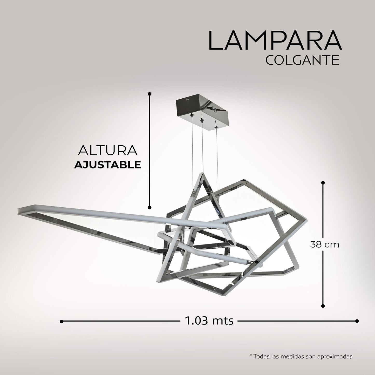 Lampara TK - 11 - Muebleria Paty