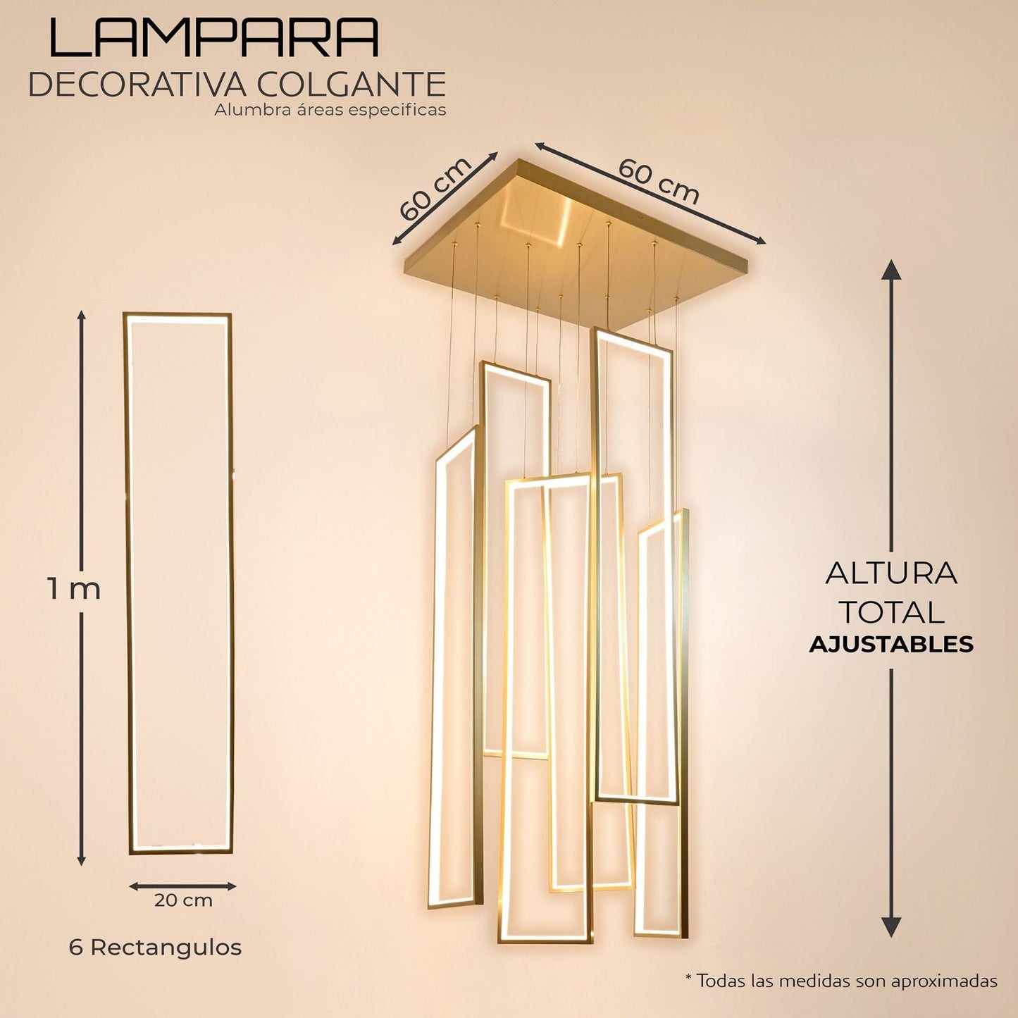 Lampara Tk - 13 - Muebleria Paty