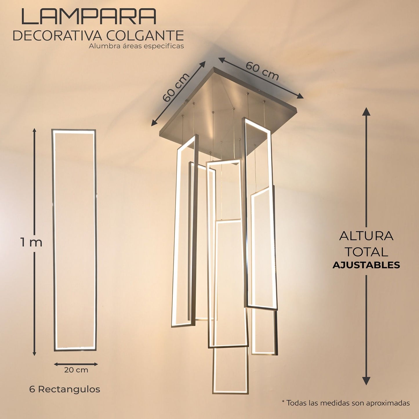 Lampara Tk - 13 - Muebleria Paty