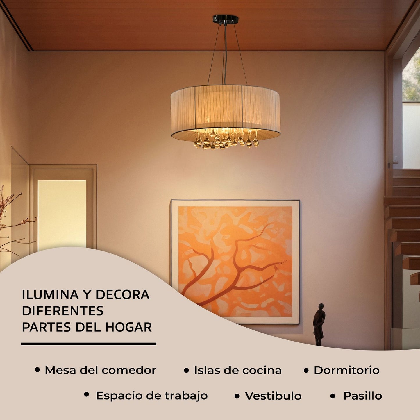 Lampara TK - 15 - Muebleria Paty