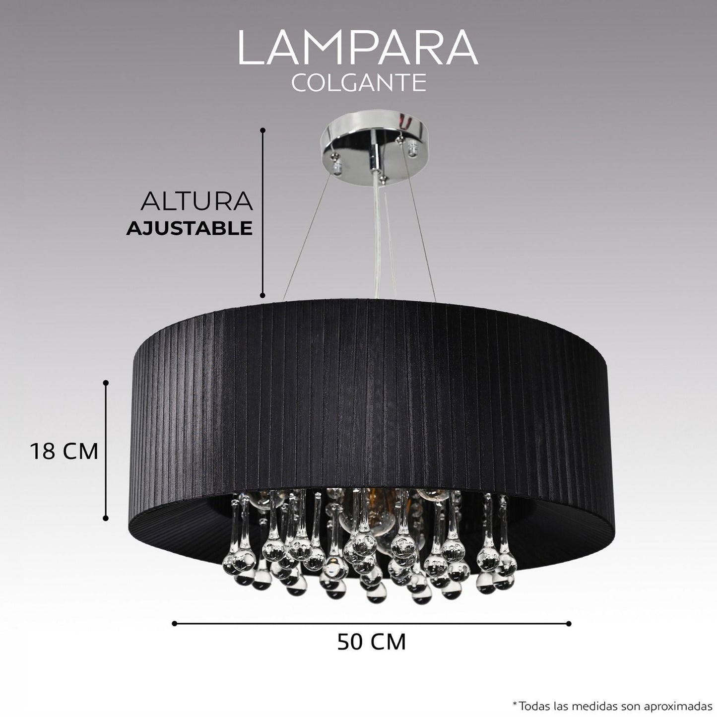 Lampara TK - 15 - Muebleria Paty