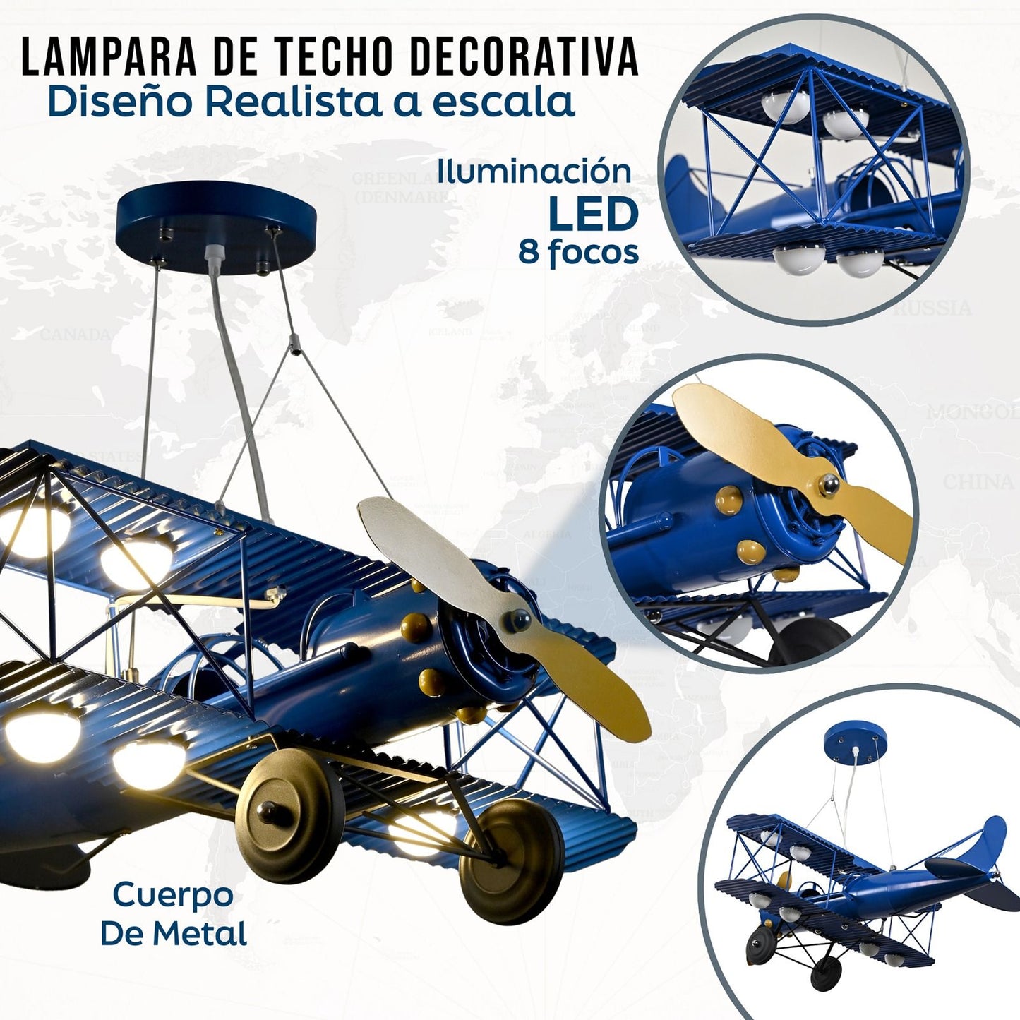 Lampara TK - 17 - Muebleria Paty