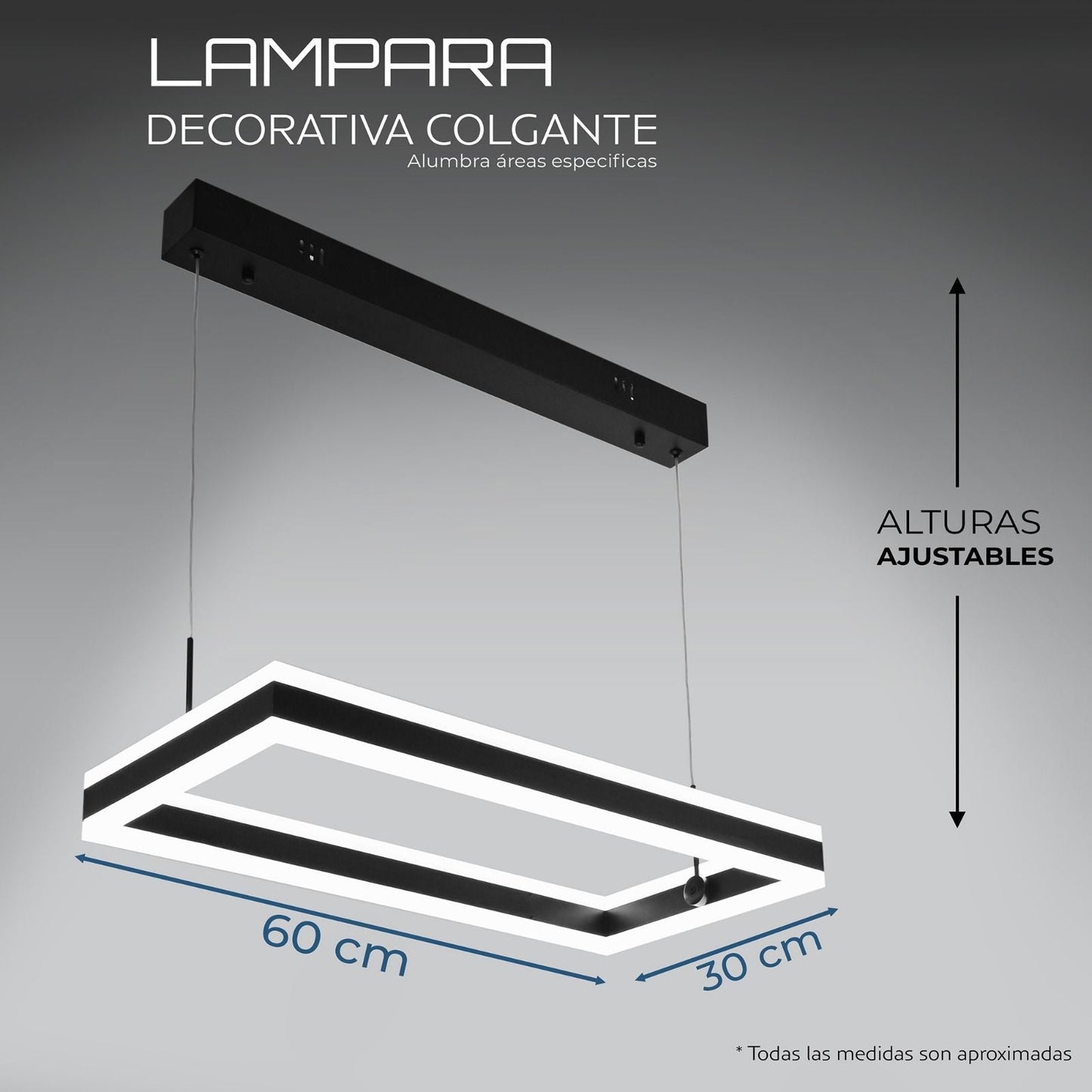 Lampara TK - 27 - Muebleria Paty