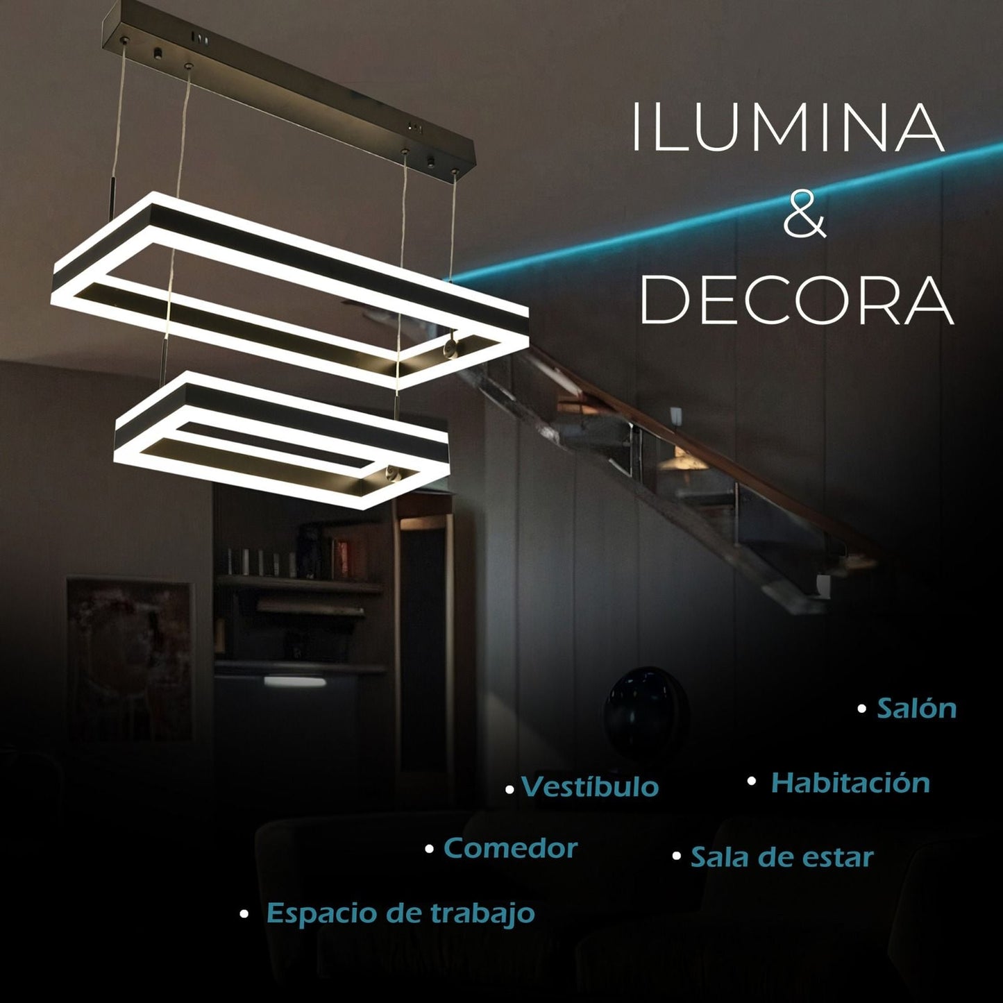 Lampara TK - 28 - Muebleria Paty