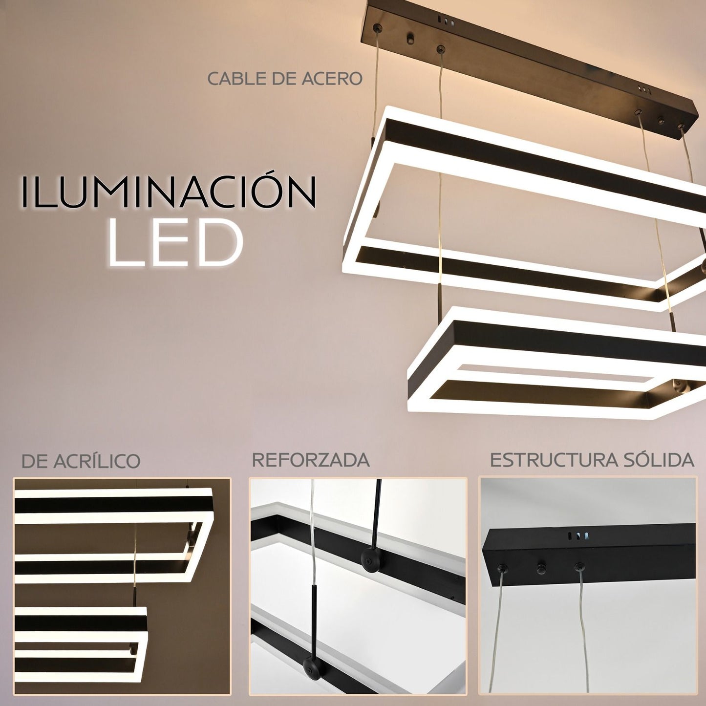 Lampara TK - 28 - Muebleria Paty