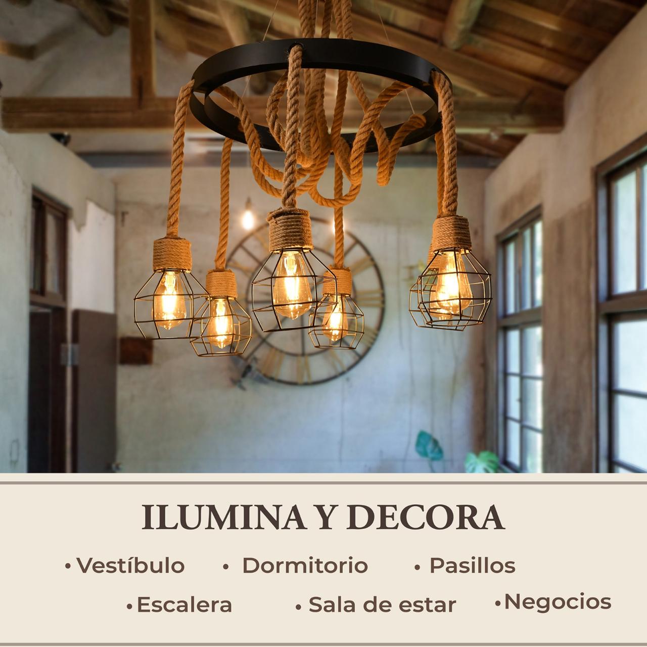 Lampara TK - 5 - Muebleria Paty