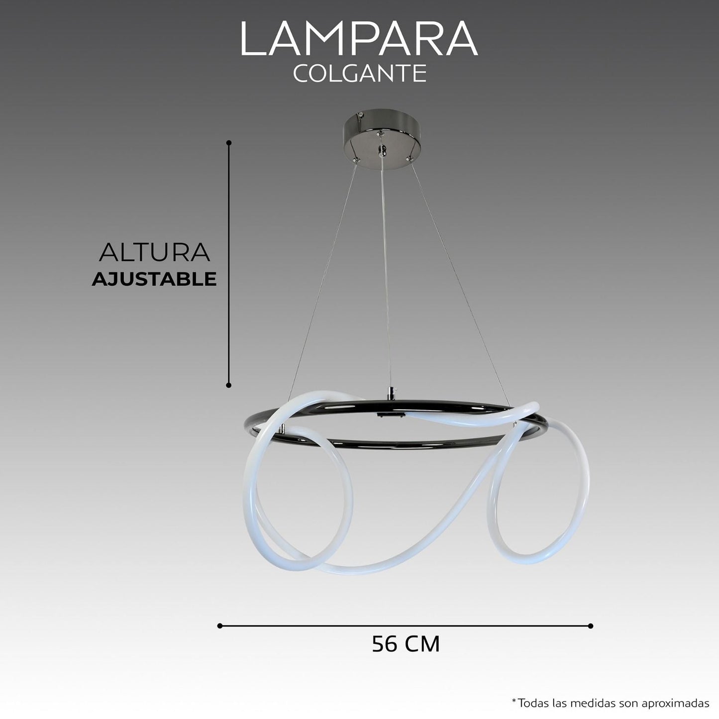 Lampara TK - 6 - Muebleria Paty