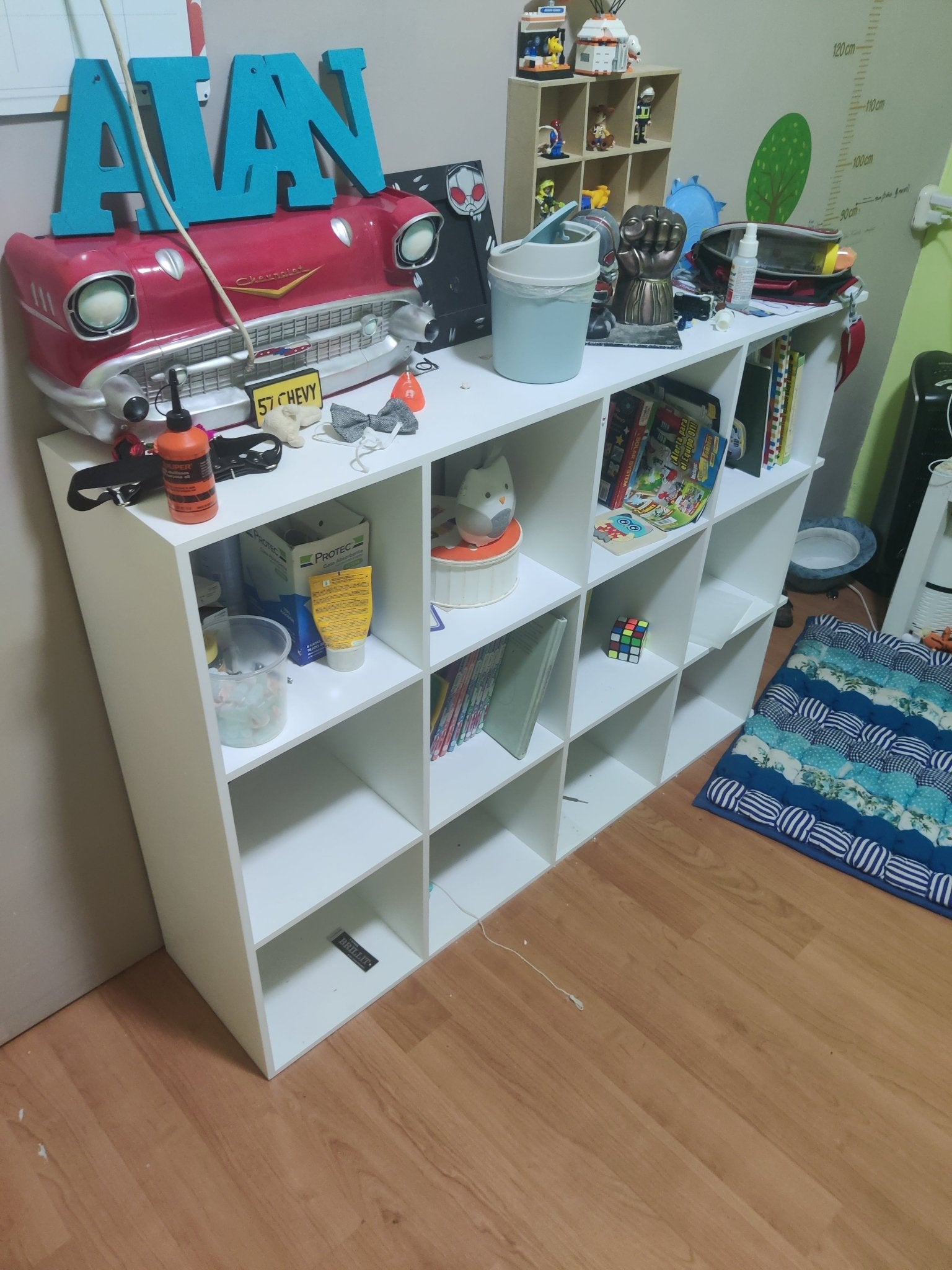 Librero Organizador cubos multiusos - Muebleria Paty