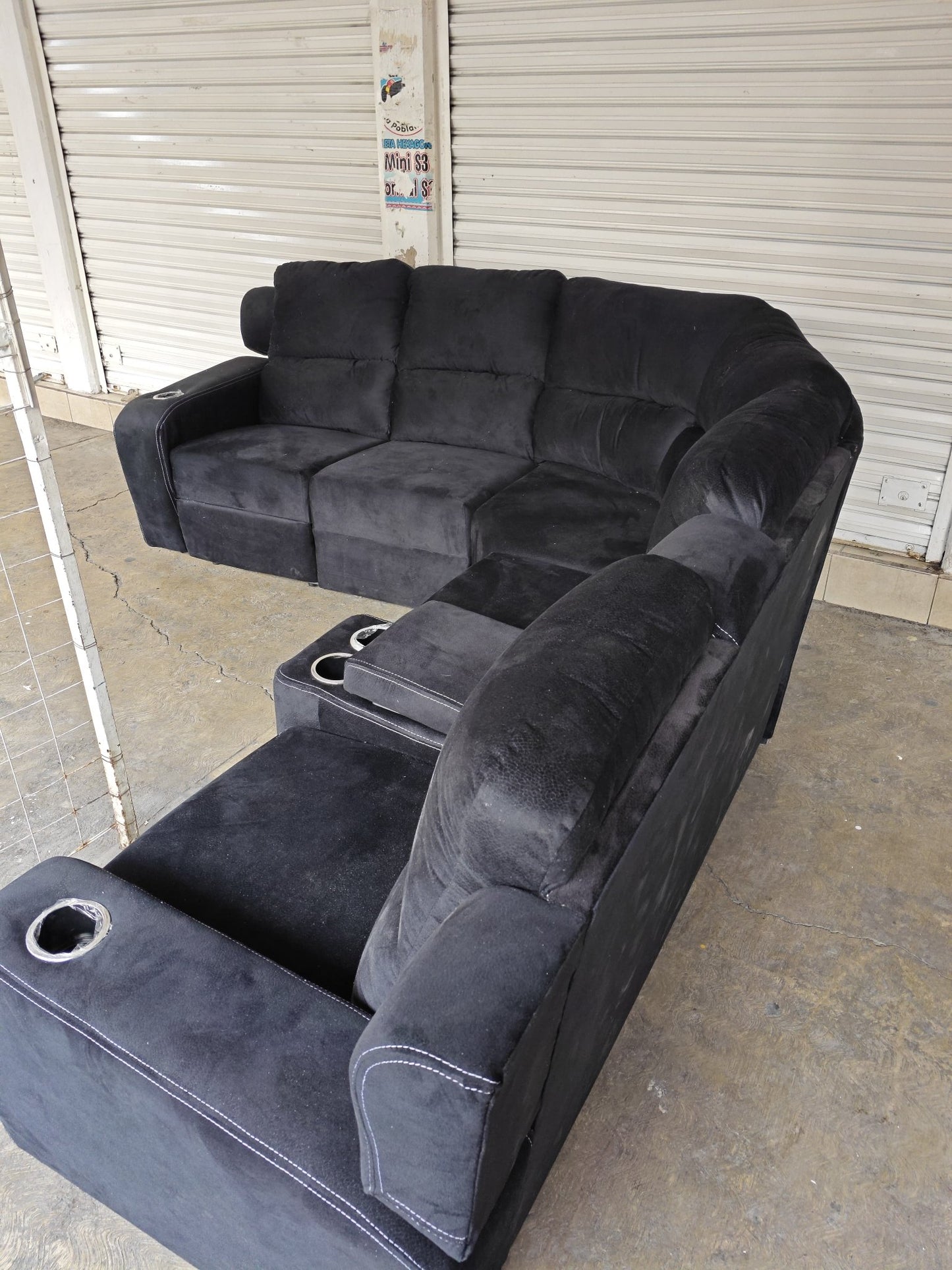 Marruecos con reclinable - Muebleria Paty