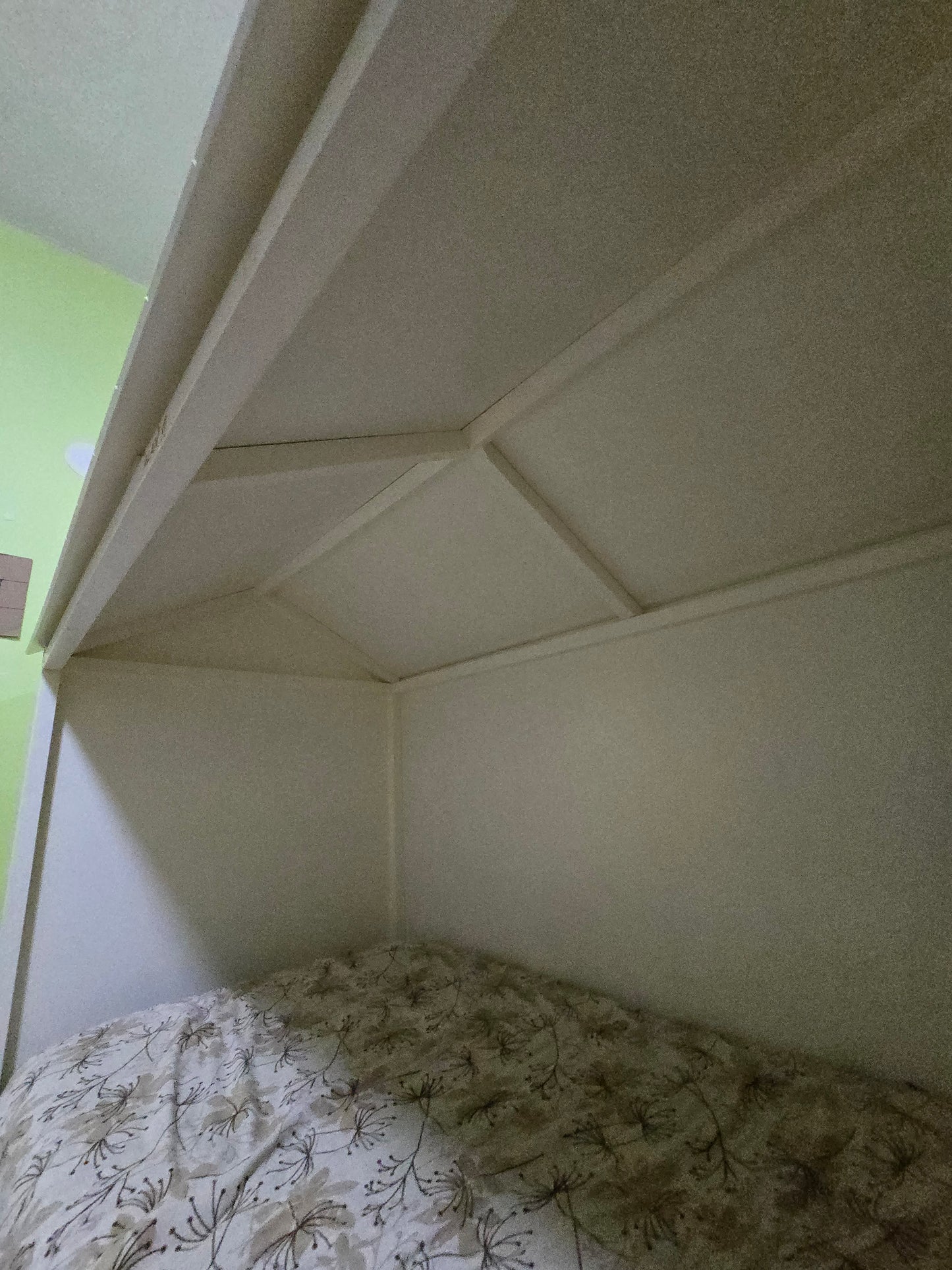 Cama individual blanca