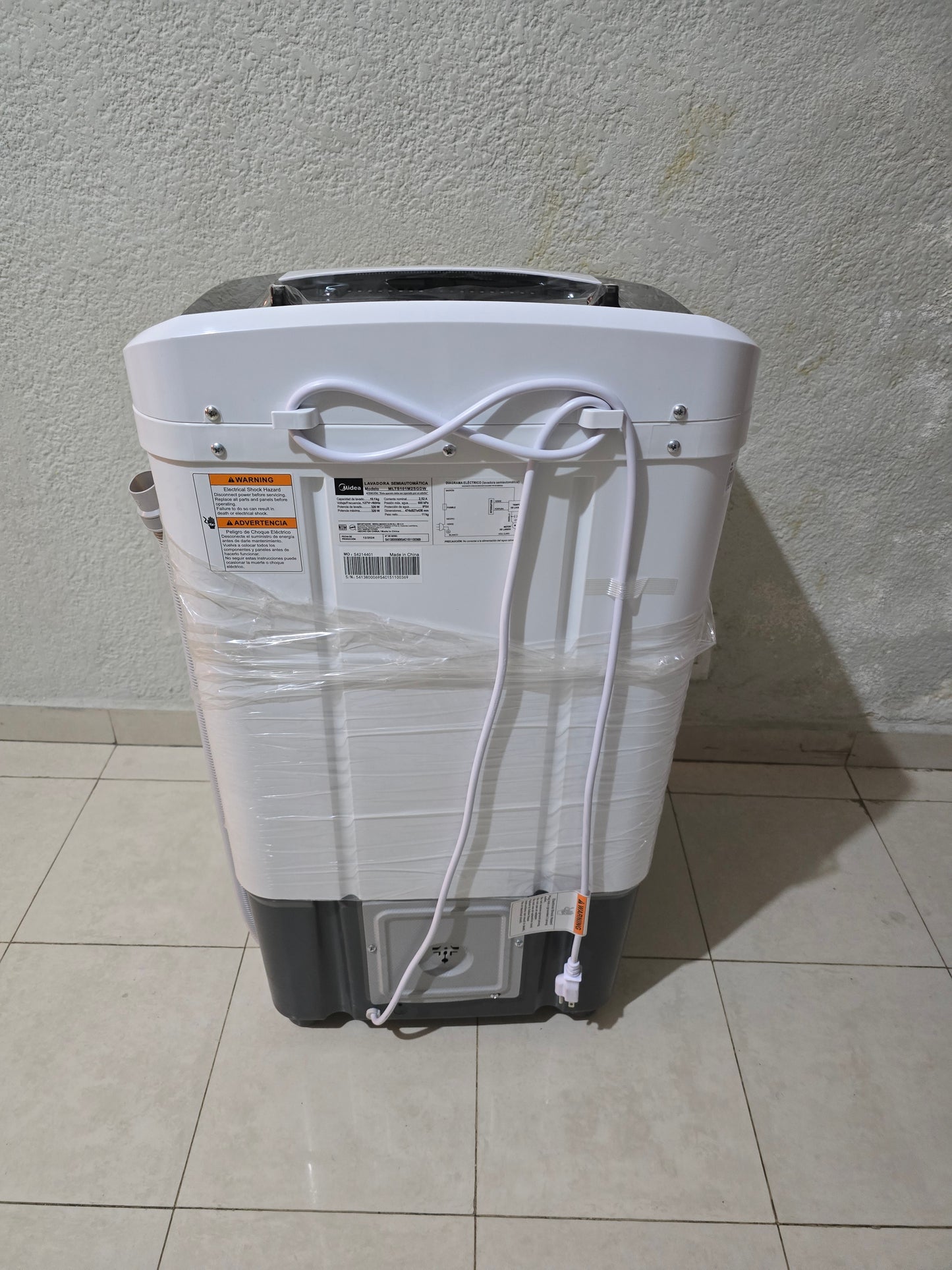 Lavadora Midea 10kg