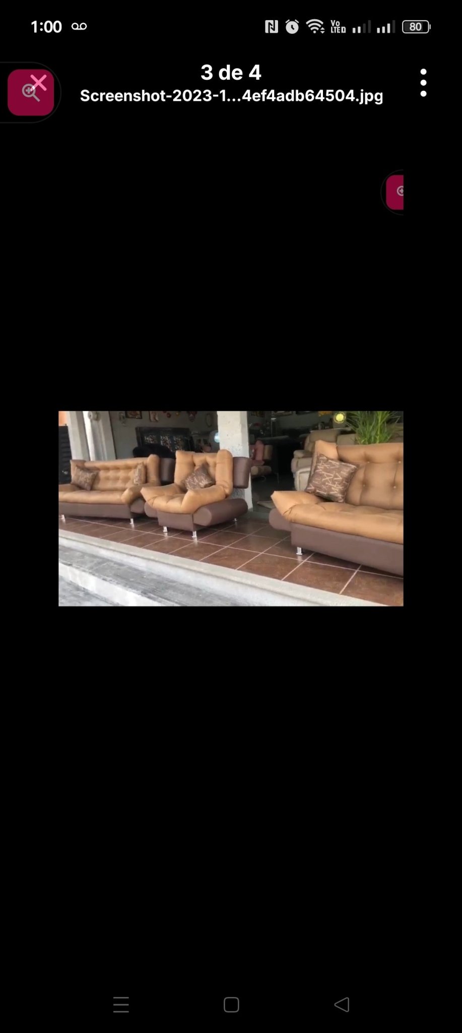 Sofá cama Regina - Muebleria Paty