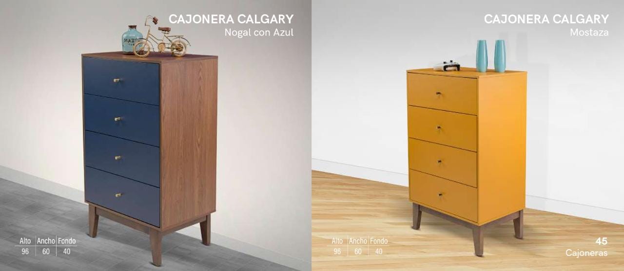 Cajonera Arely Calgary - Muebleria Paty