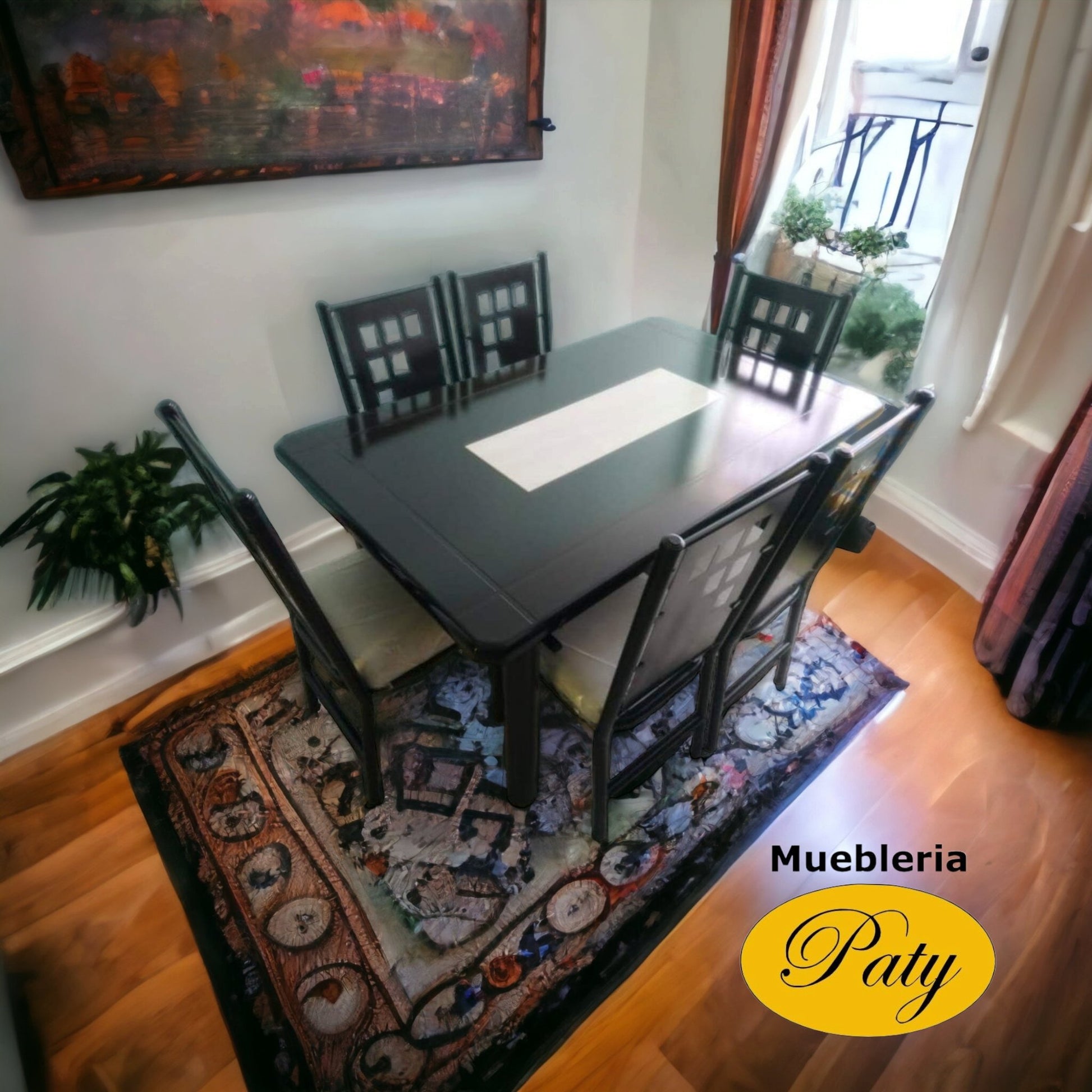 Comedor Ibiza 6 personas. - Muebleria Paty