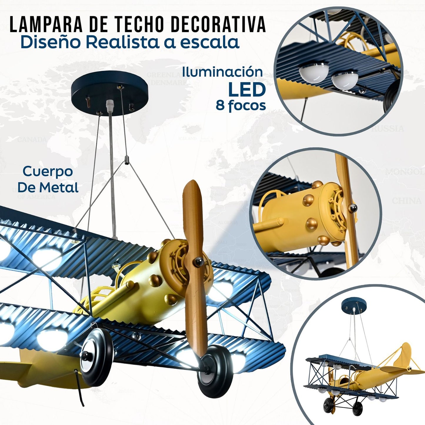 Lampara TK - 17 - Muebleria Paty