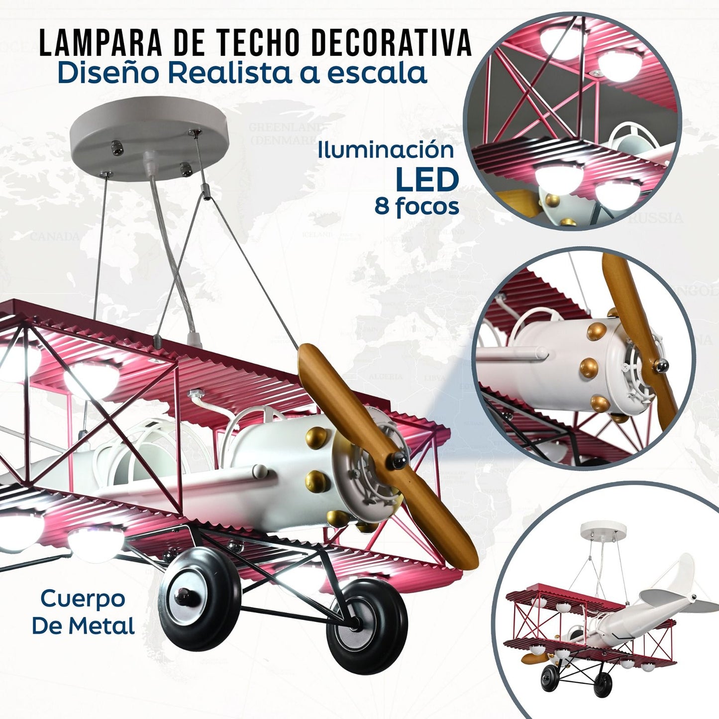 Lampara TK - 17 - Muebleria Paty