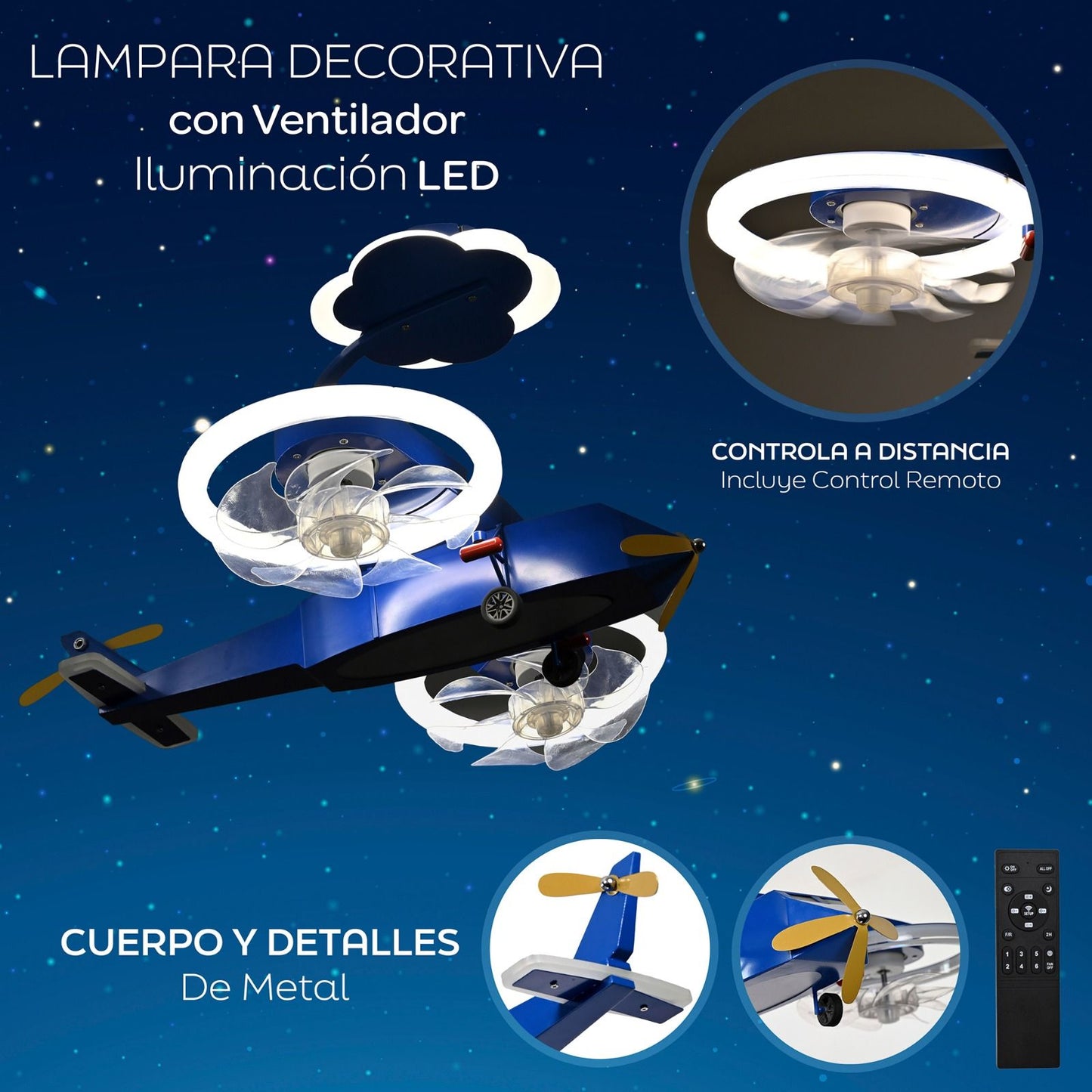 Lampara TK - 18 - Muebleria Paty