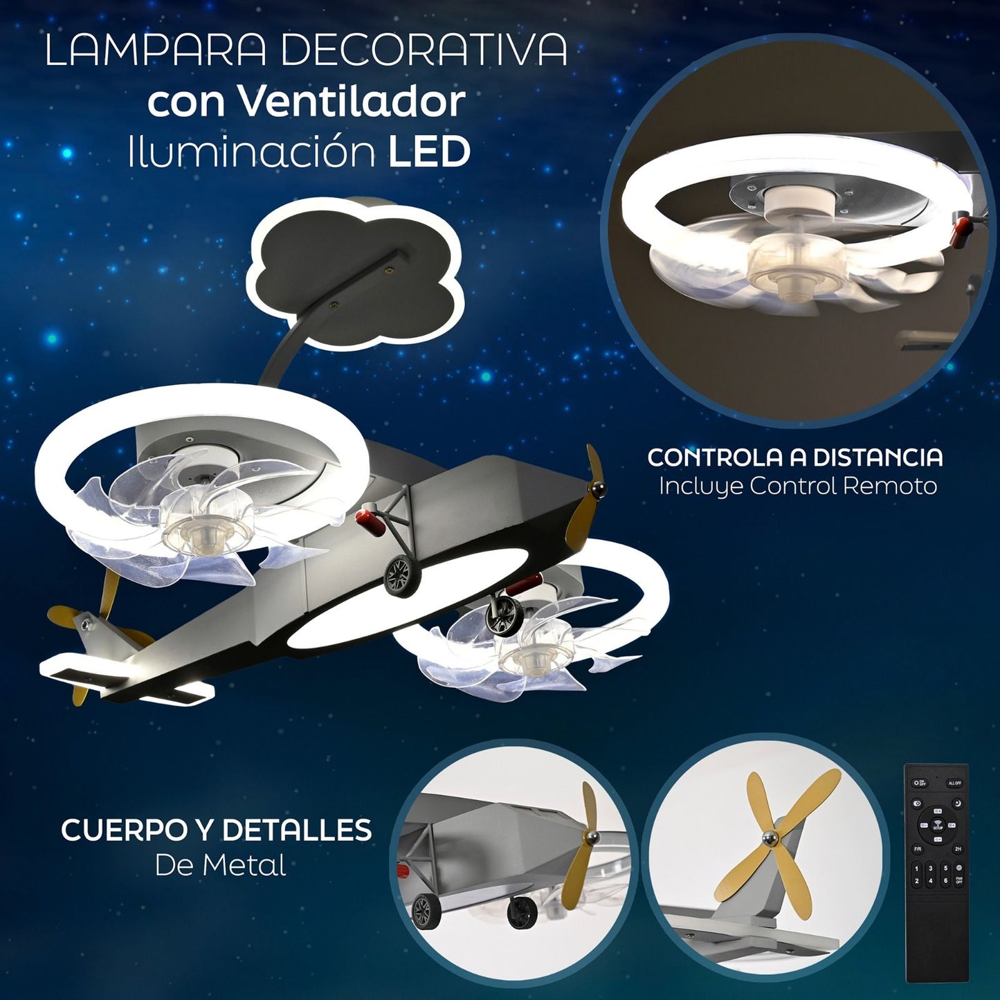 Lampara TK - 18 - Muebleria Paty