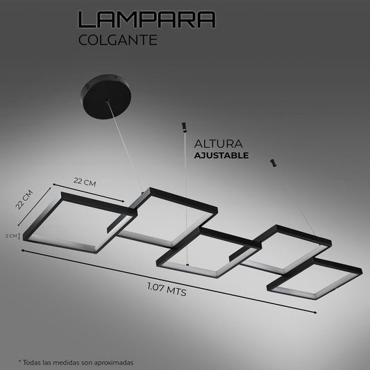 Lampara TK - 31 - Muebleria Paty