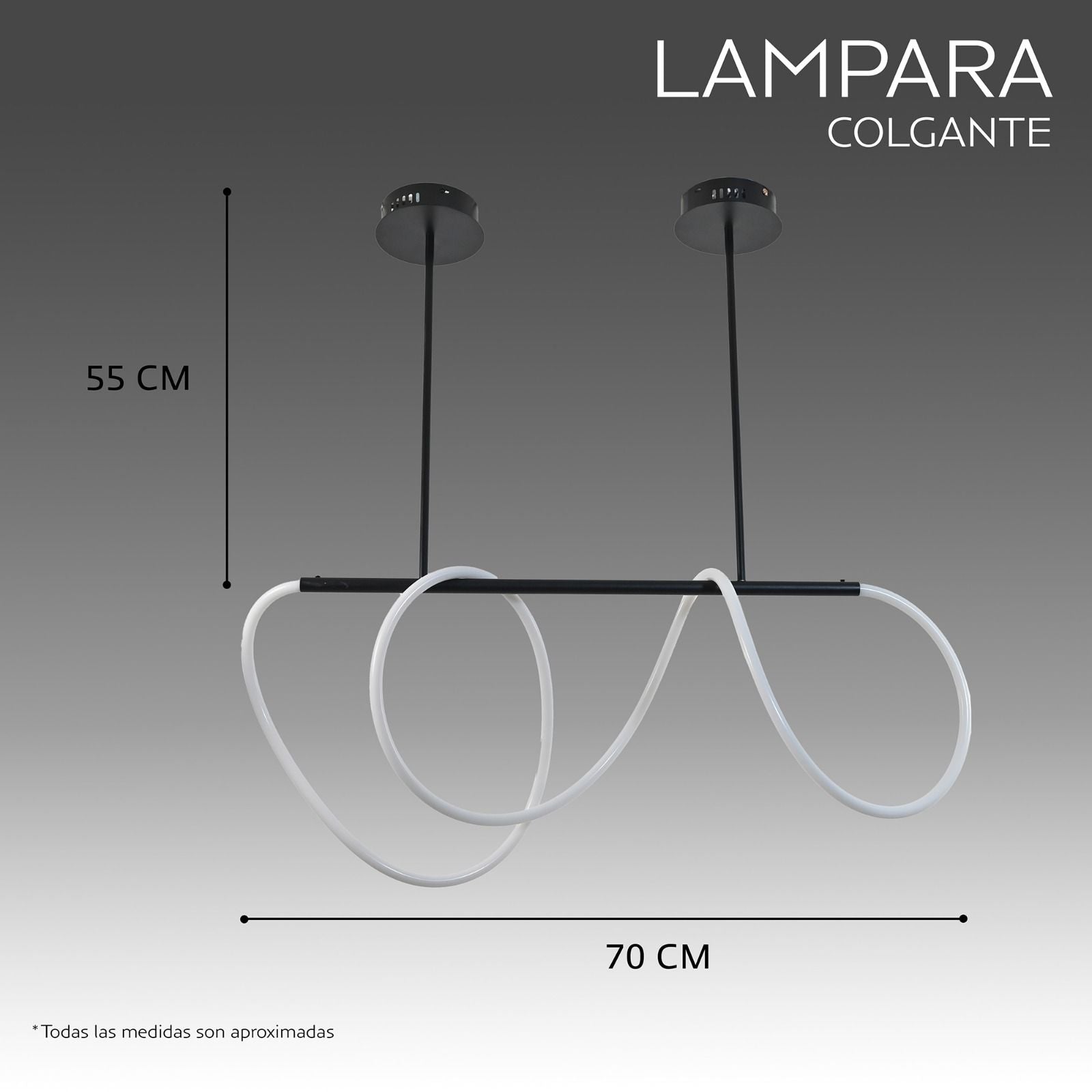 Lampara TK - 6 - Muebleria Paty