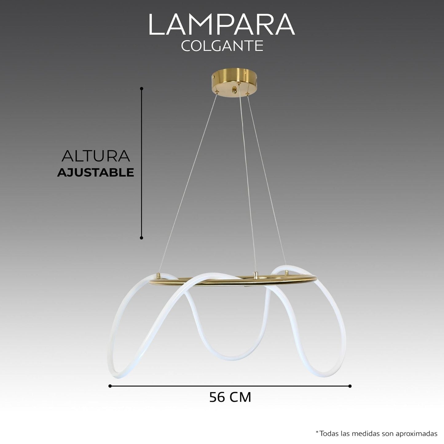 Lampara TK - 6 - Muebleria Paty