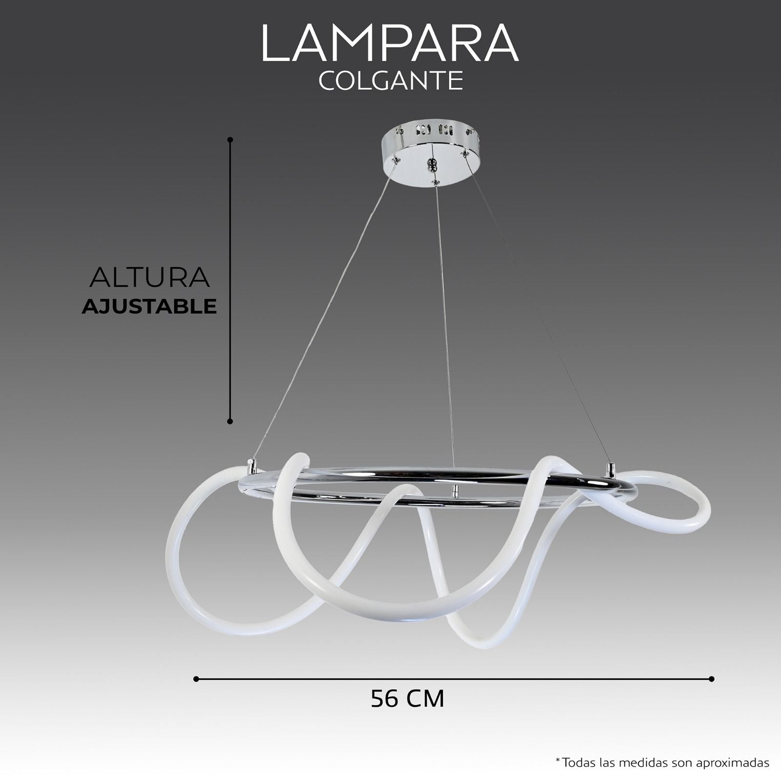 Lampara TK - 6 - Muebleria Paty